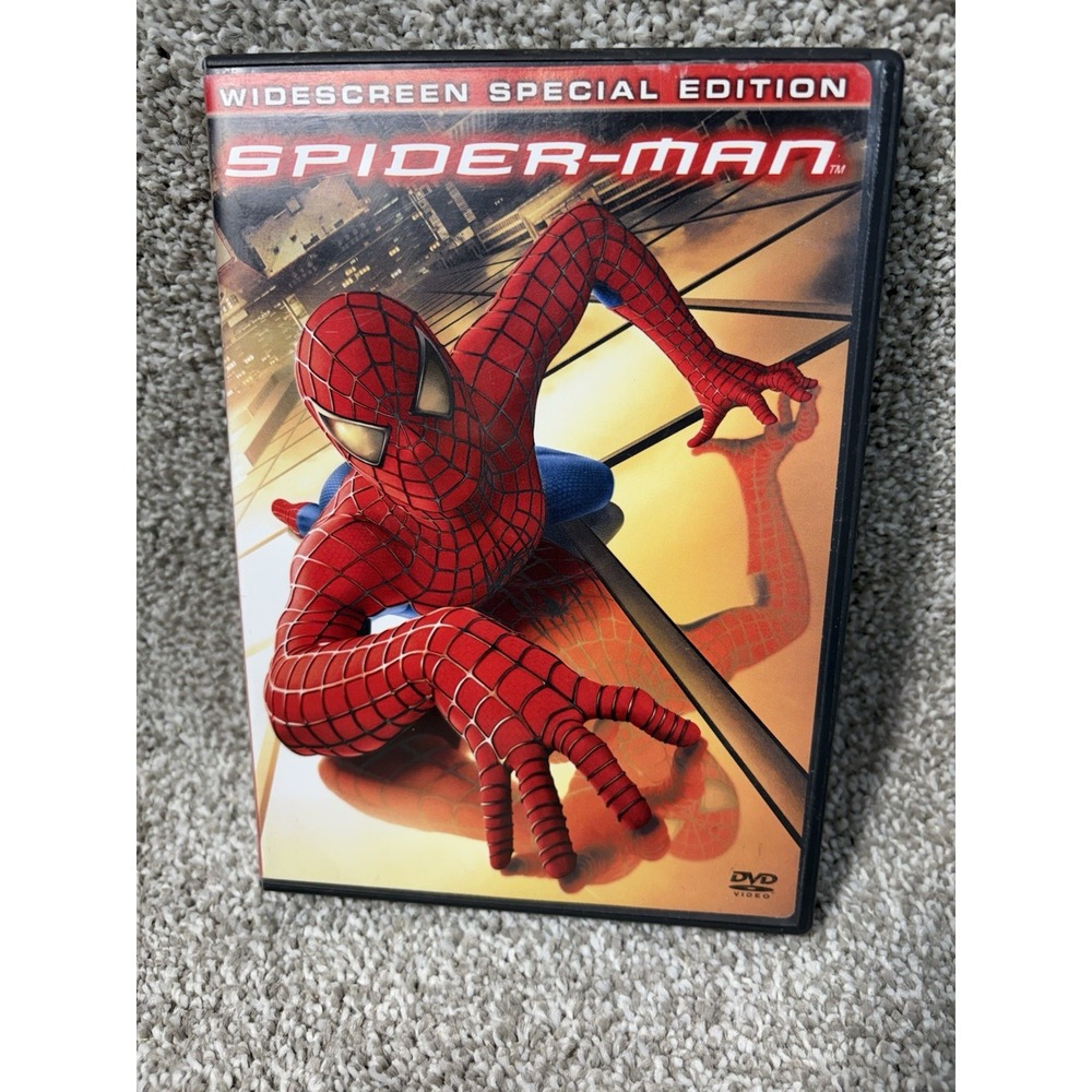 Spider-Man (2002) 2-disc‎ Widescreen Special Edition DVD Toby McGuire Marvel